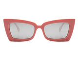 HS1027 - Retro Square Cat Eye High Pointed Vintage Fashion Sunglasses