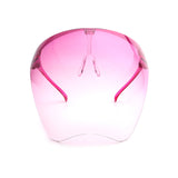 HW1001-1 - Women Protective Face Shield Full Cover Anti-Fog Futuristic Visor Goggle Sunglasses