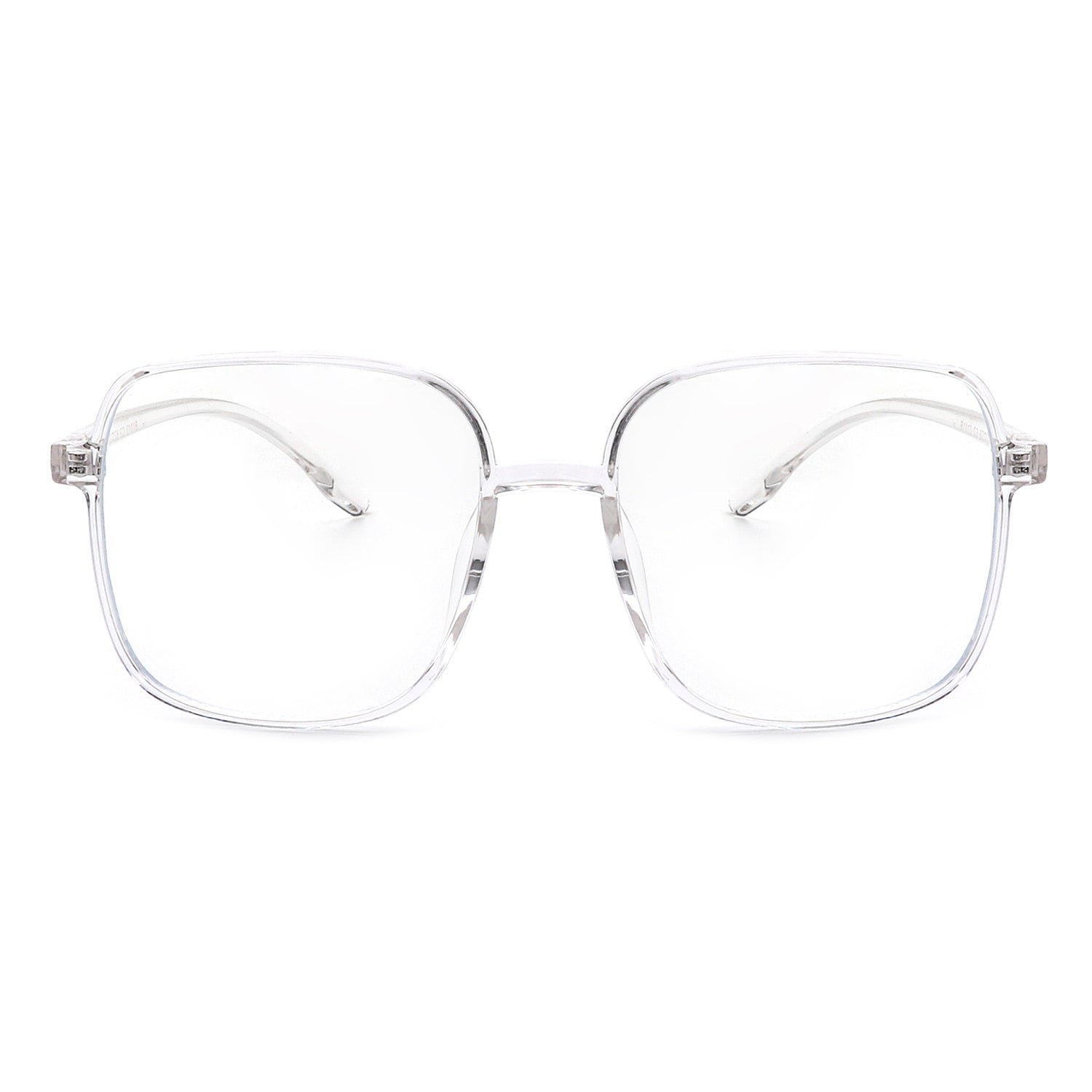 B1013 - Square Large Oversize Blue Light Blocker Fashion Glasses