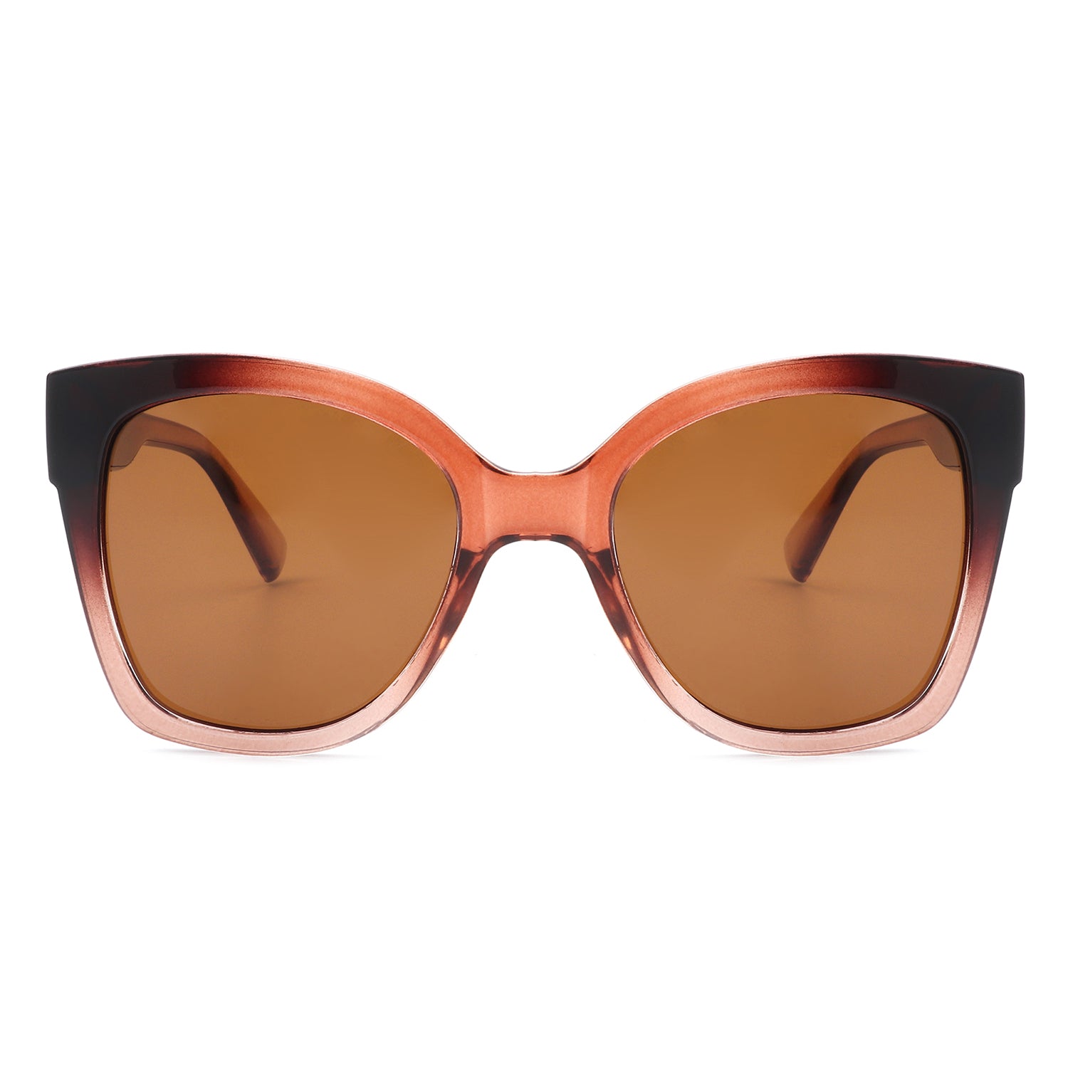 HS1056 - Women Square Oversize Cat Eye Fashion Sunglasses