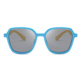 HKP1003 - Kids Junior Square Polarized Children Sunglasses