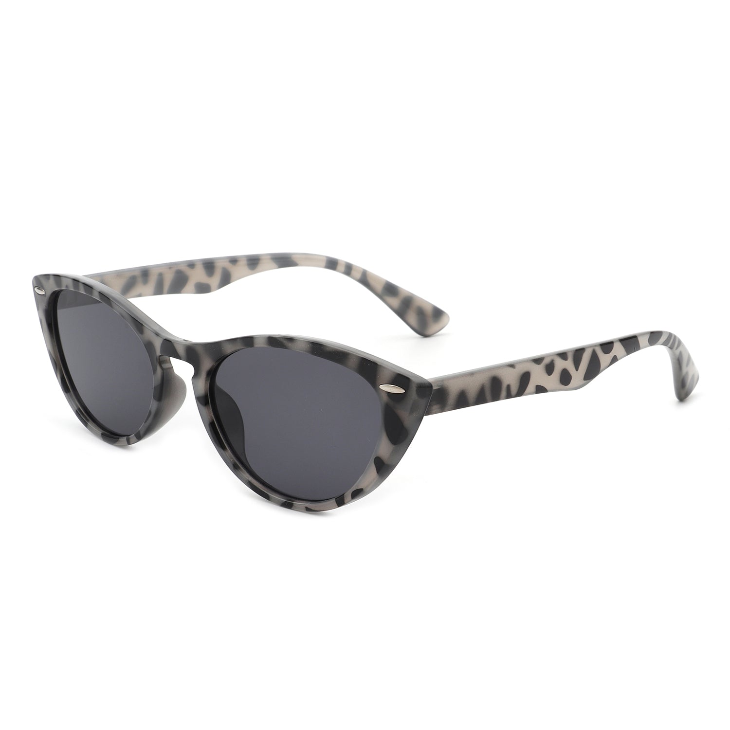 HS1061 - Classic Women Round Retro Fashion Cat Eye Sunglasses