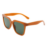 HS1078 - Classic Square Retro Flat Top Fashion Wholesale Sunglasses