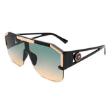 HS3007 - Square Retro Vintage Bold Aviator Fashion Wholesale Sunglasses