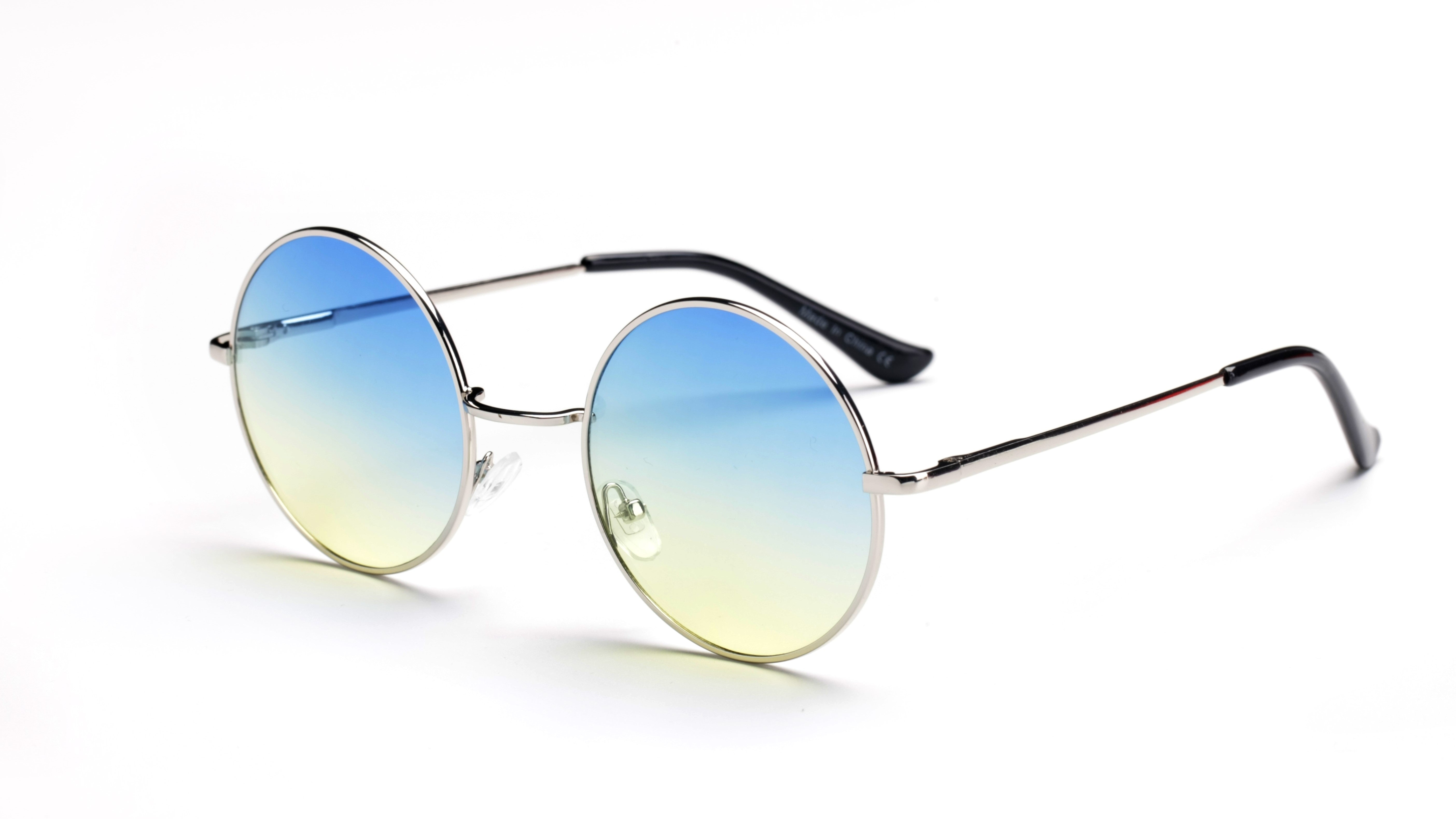 F1003-N Round Metal Fashion Sunglasses - Iris Fashion Inc. | Wholesale Sunglasses and Glasses