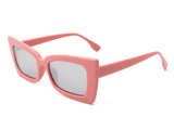 HS1027 - Retro Square Cat Eye High Pointed Vintage Fashion Sunglasses