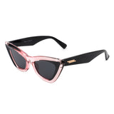 S2108 - Retro High Pointed Women Fashion Cat Eye Sunglasses