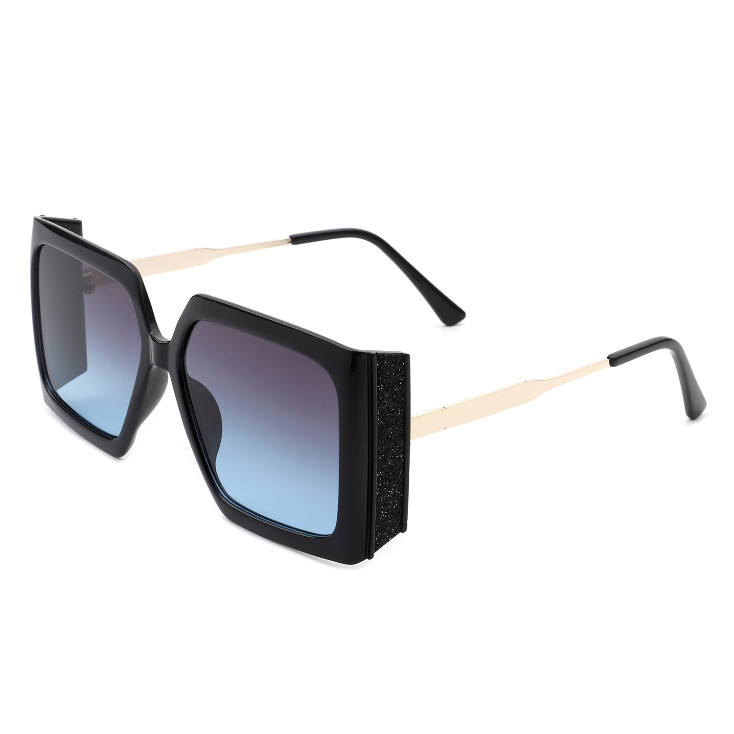 HS2062 - Women Oversize Retro Square Large Fashion Sunglasses
