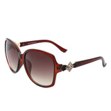 384 - Women Oversize Chic Polarized Square Fashion Sunglasses