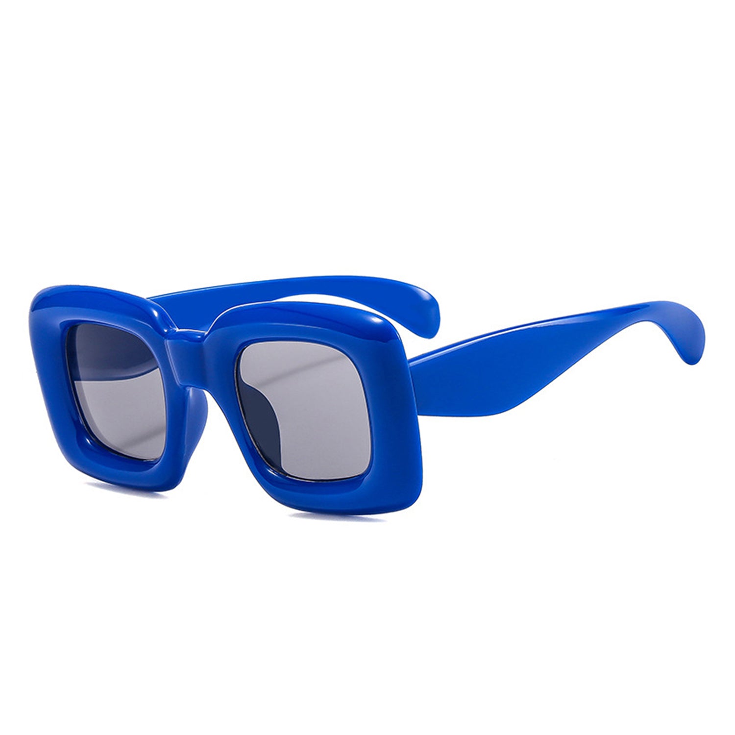 HK1032 - Flat Top Junior Colorful Square Kids Wholesale Sunglasses