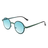 HJ2034 - Retro 90s Circle Tinted Fashion Round Sunglasses