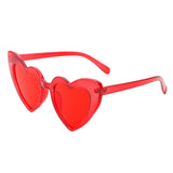 HS1101 - Women Oversize Heart Shape High Pointed Fashion Wholesale Sunglasses