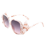 HS1123 - Oversize Irregular Frame Large Fashion Square Sunglasses