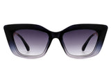 HS2009 - Women Bold Retro Square Fashion Cat Eye Sunglasses