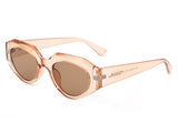 HS1002 - Women Retro Oval Round Cat Eye Fashion Sunglasses