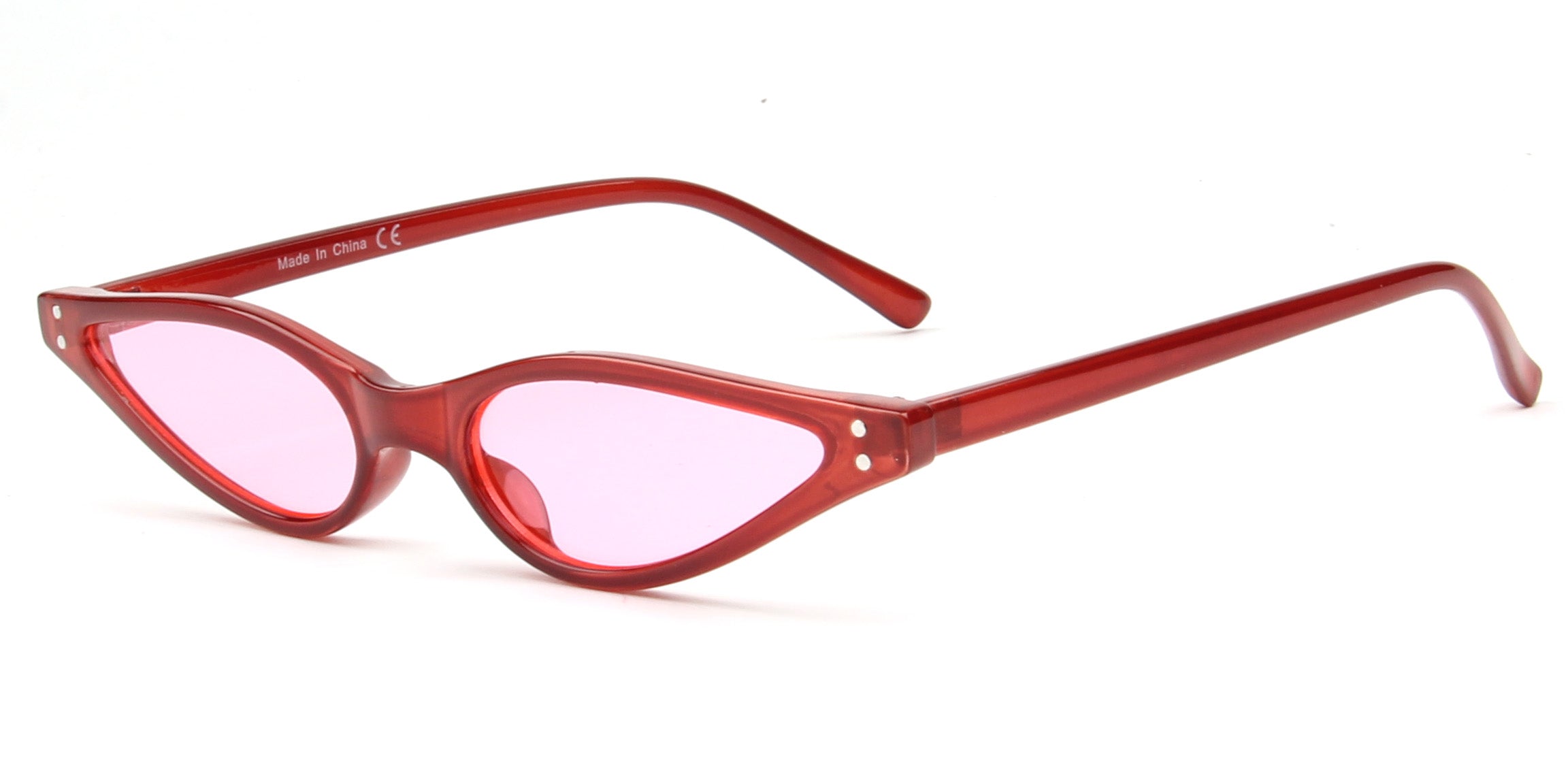 S1051 - Women Slim Retro Cat Eye Sunglasses - Iris Fashion Inc. | Wholesale Sunglasses and Glasses