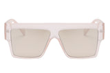 S1122 - Flat Top Square Oversize Sunglasses - Iris Fashion Inc. | Wholesale Sunglasses and Glasses