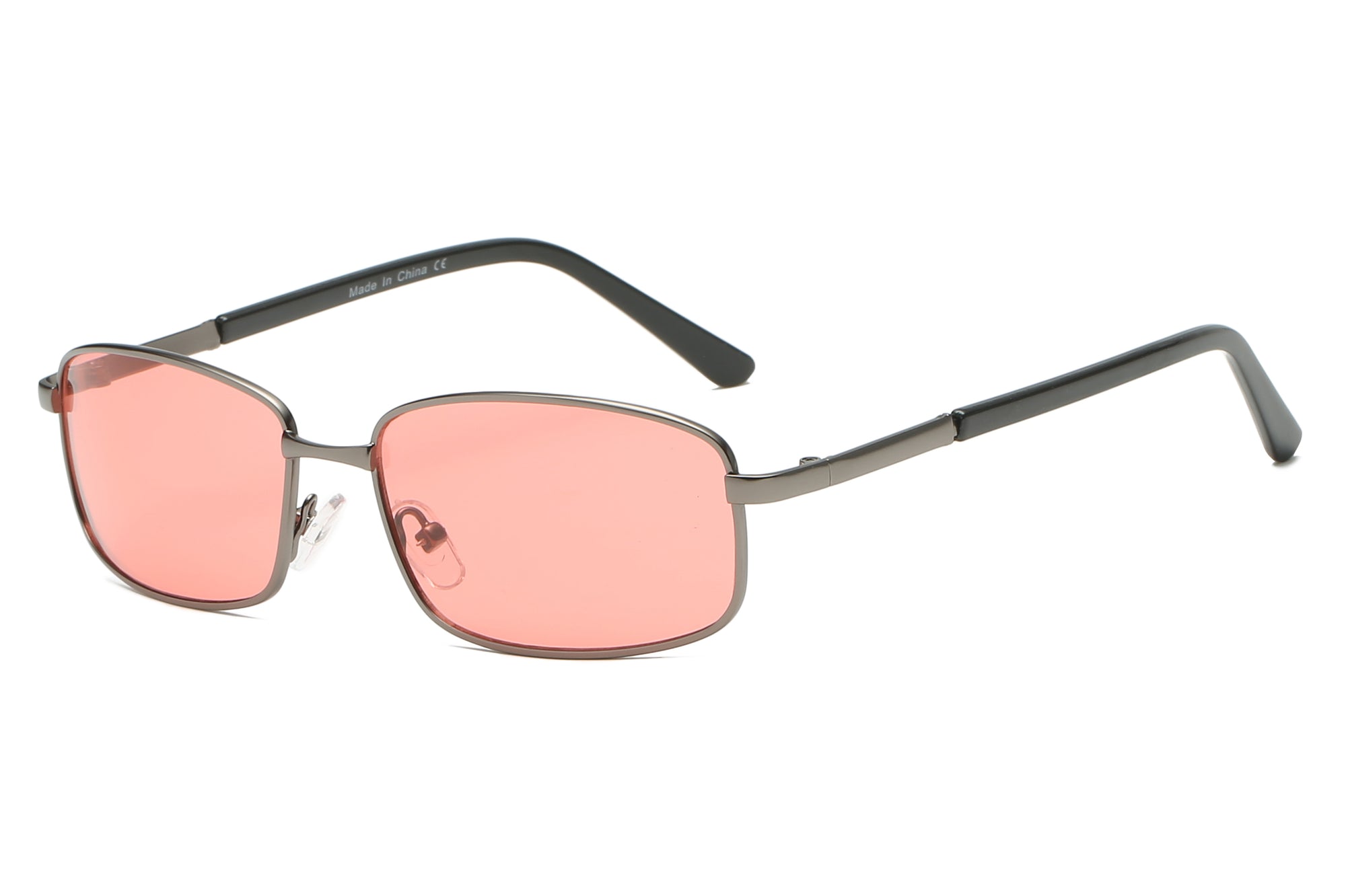 S1049 - Unisex Metal Rectangle Sunglasses - Iris Fashion Inc. | Wholesale Sunglasses and Glasses