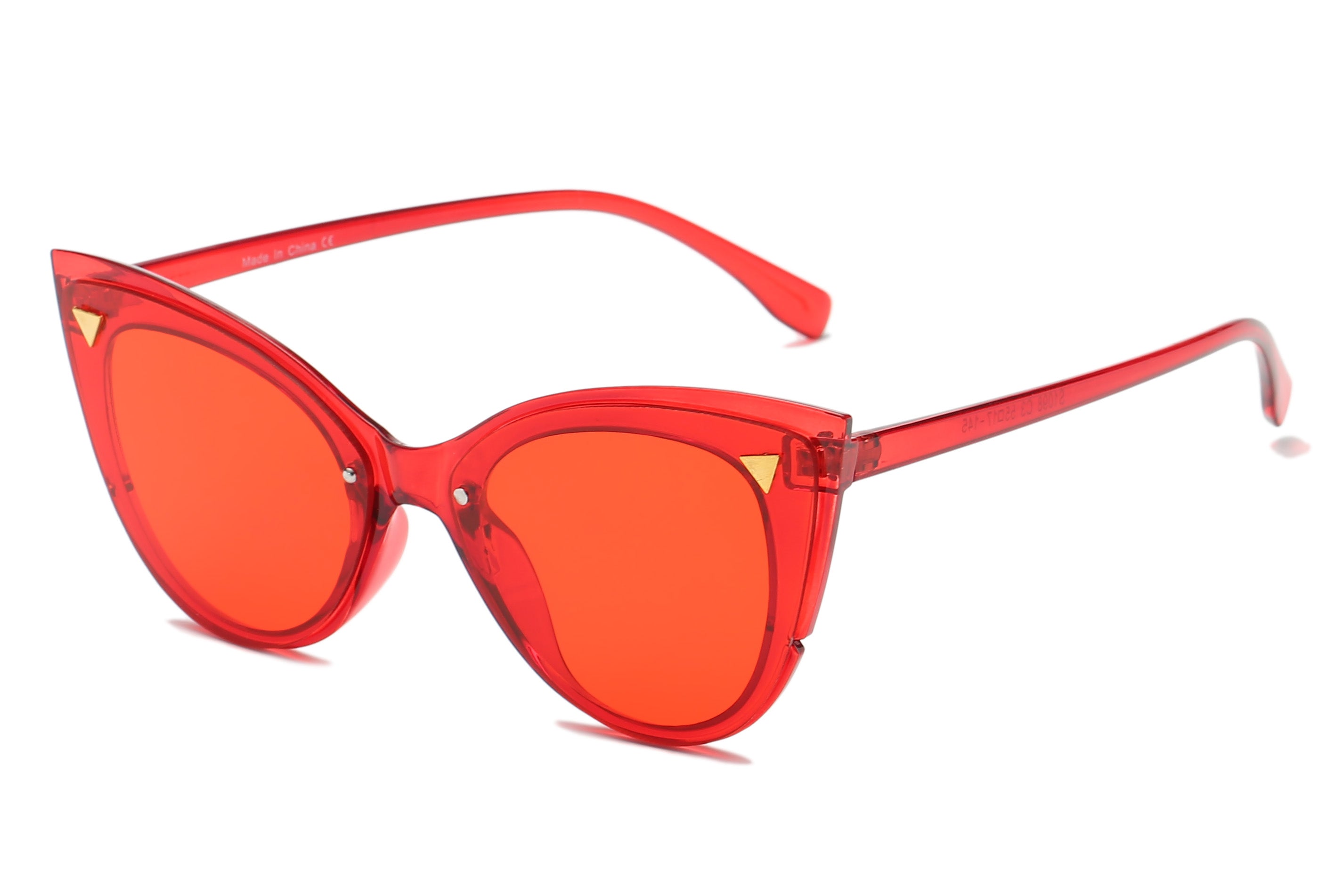 S1098 - Women Retro Fashion Round Cat Eye Sunglasses - Iris Fashion Inc. | Wholesale Sunglasses and Glasses