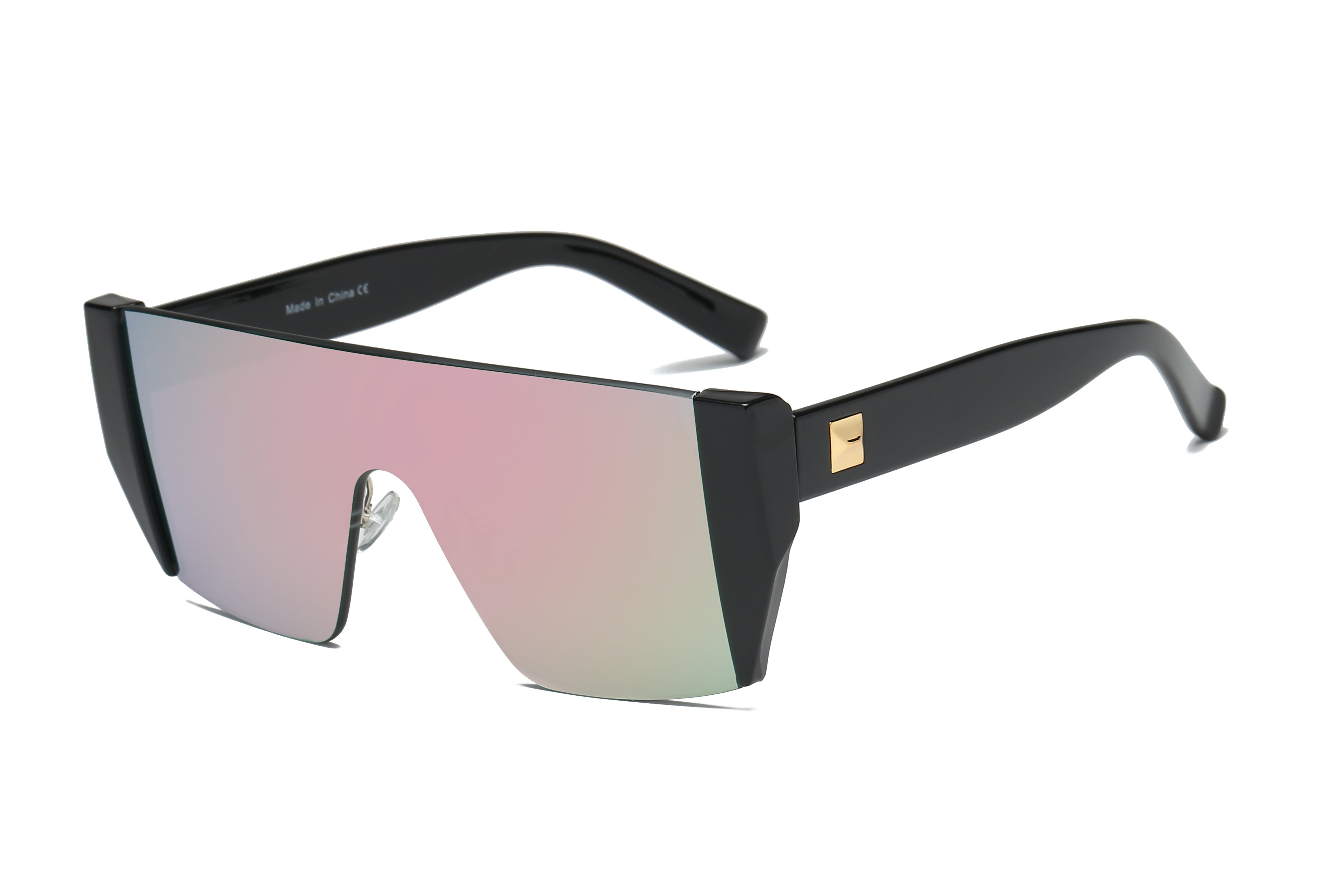 S3001 - Women Retro Flat Lens Square Sunglasses - Iris Fashion Inc. | Wholesale Sunglasses and Glasses