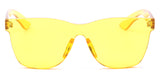 S2057 - Retro Flat Lens Square Tinted Sunglasses - Iris Fashion Inc. | Wholesale Sunglasses and Glasses