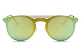 S3010 - Retro Mirrored Circle Round Sunglasses - Iris Fashion Inc. | Wholesale Sunglasses and Glasses