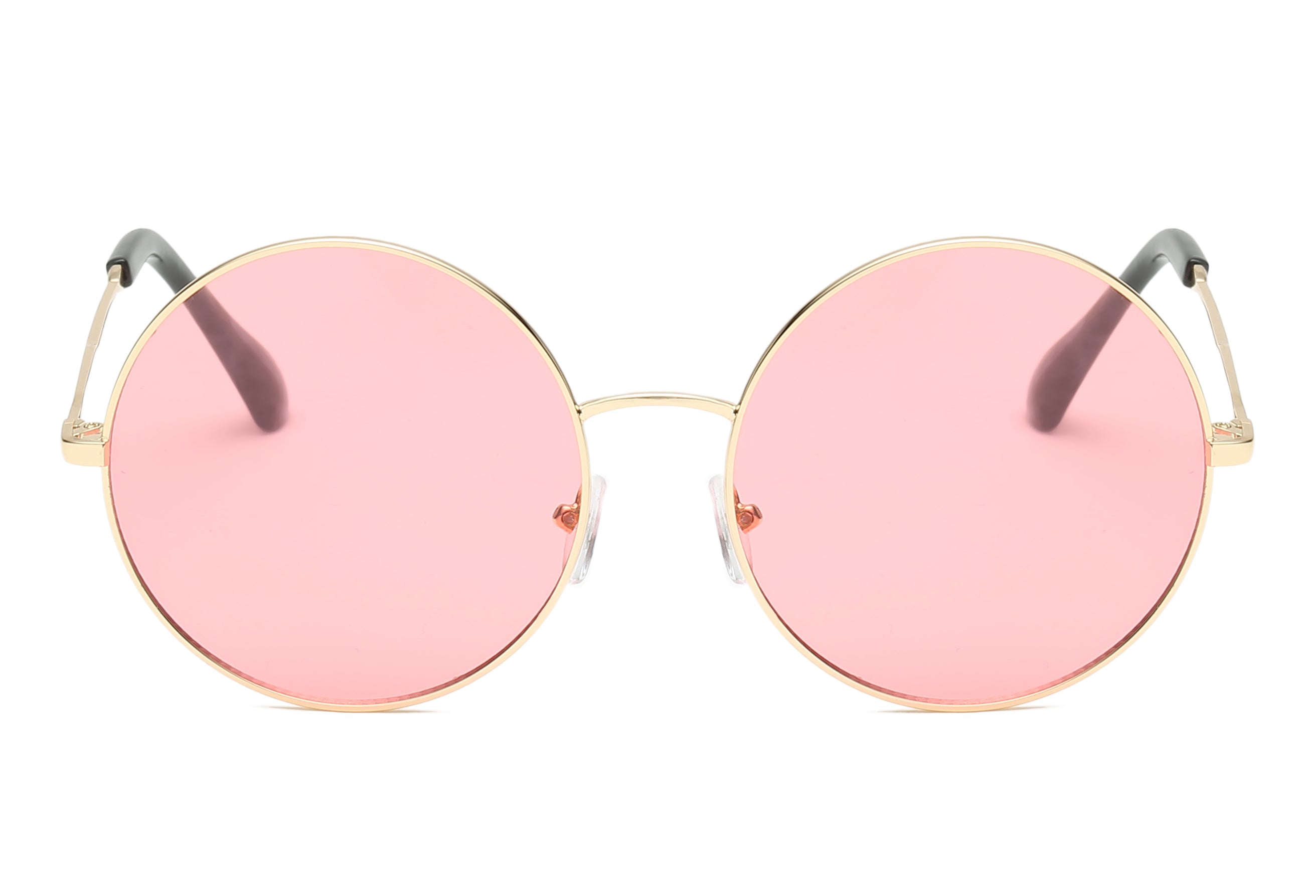 S1067 - Women Metal Round Sunglasses - Iris Fashion Inc. | Wholesale Sunglasses and Glasses