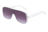 S2027 - Women Flat Top Square Fashion Sunglasses - Iris Fashion Inc. | Wholesale Sunglasses and Glasses