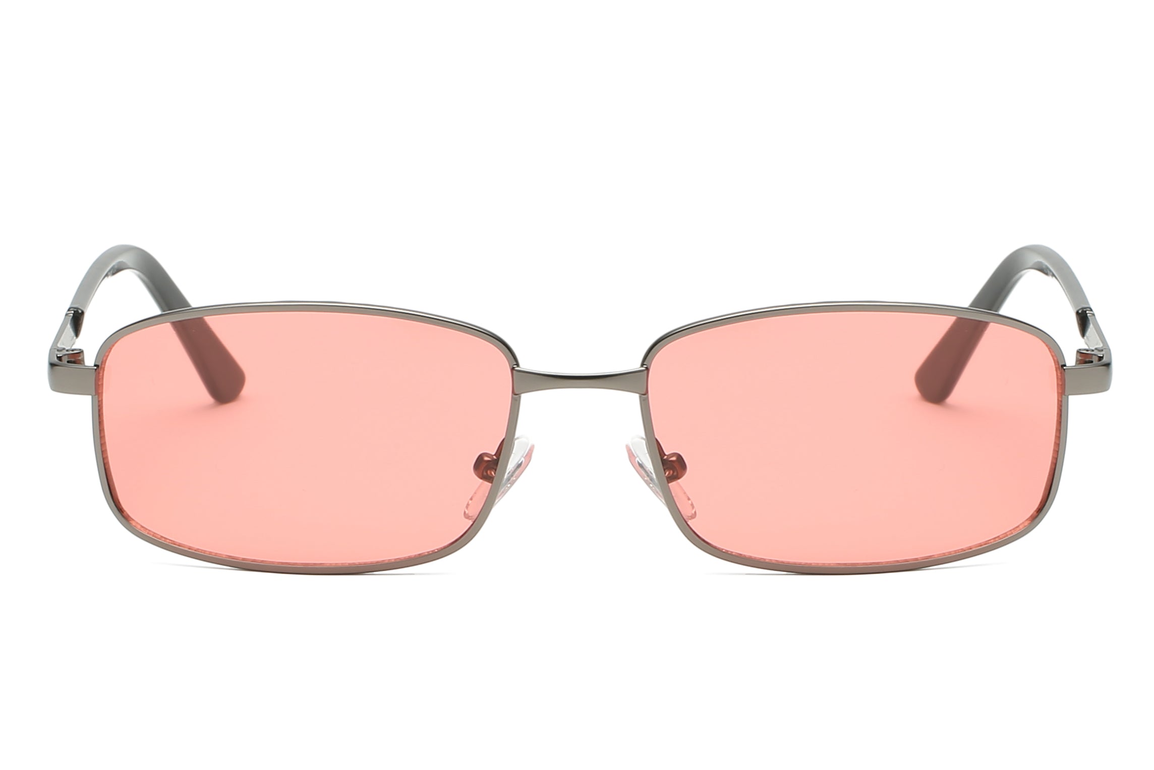 S1049 - Unisex Metal Rectangle Sunglasses - Iris Fashion Inc. | Wholesale Sunglasses and Glasses