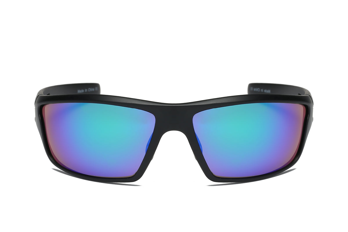 Y1002 - Men Rectangular Wrap Sports Sunglasses - Iris Fashion Inc. | Wholesale Sunglasses and Glasses