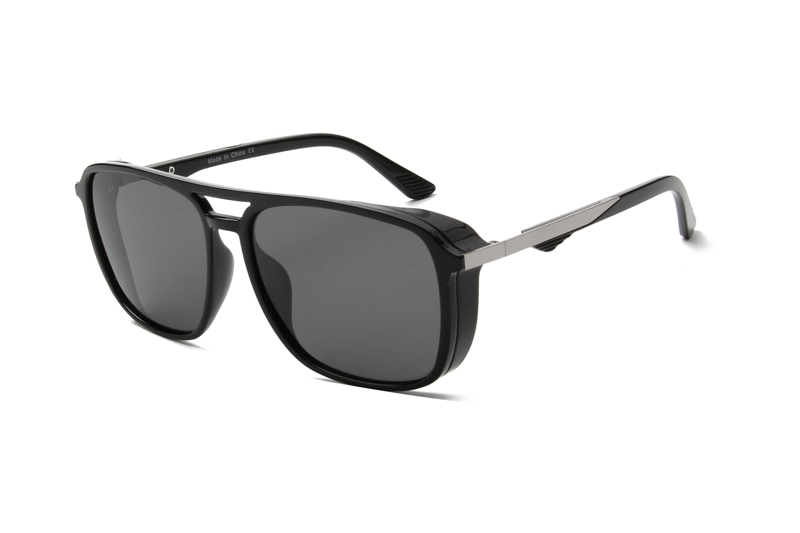 S3027 - Retro Vintage Polarized Square Fashion Sunglasses - Iris Fashion Inc. | Wholesale Sunglasses and Glasses