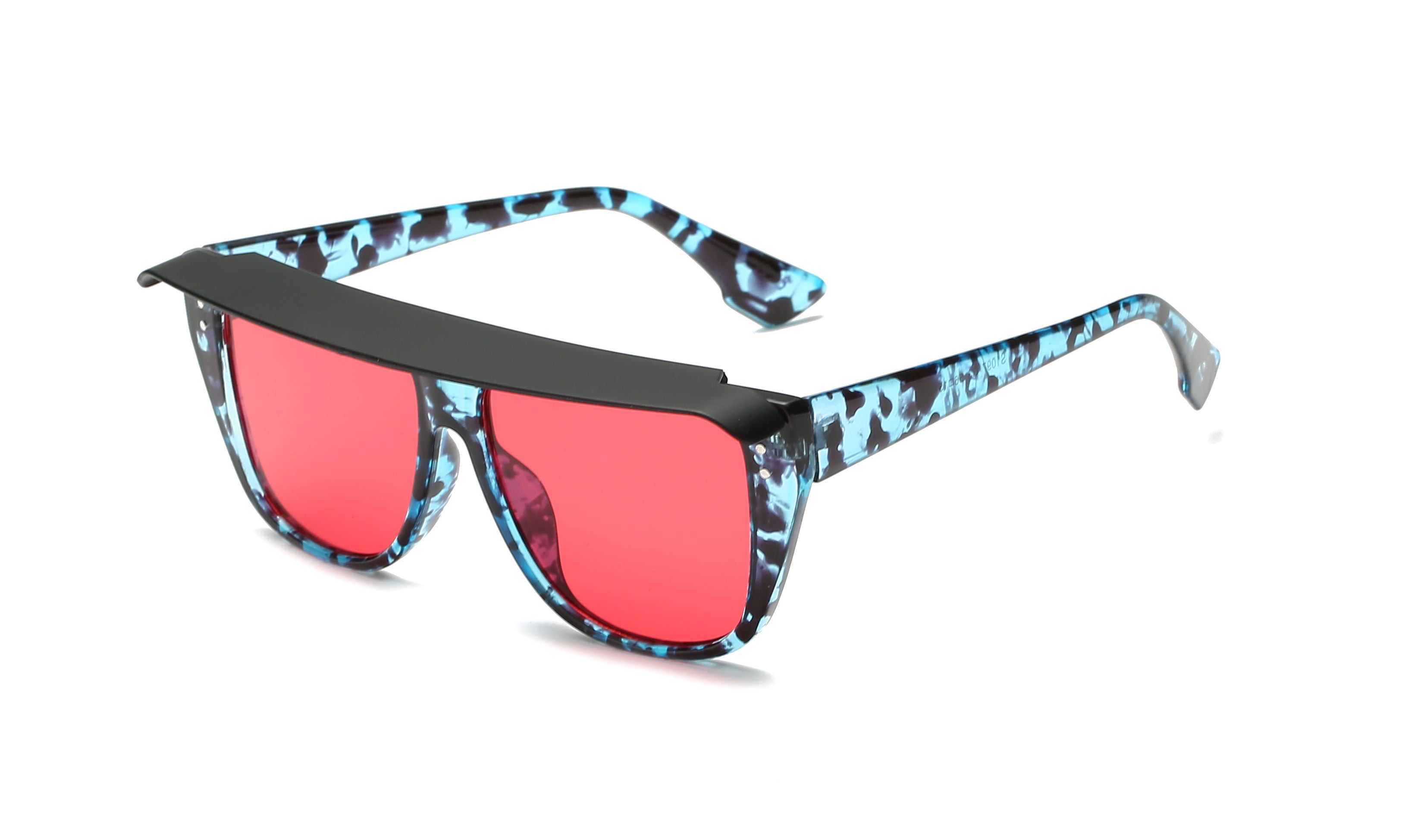 S1097 - Retro Vintage Shield Square Fashion Sunglasses - Iris Fashion Inc. | Wholesale Sunglasses and Glasses