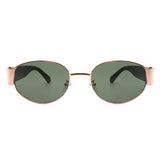 HJ2006 - Round Retro Oval Circle 90's Vintage Fashion Sunglasses