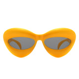HK1031 - Girls Lips Shape Fun Tinted Kids Wholesale Sunglasses