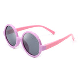 HKP1001 - Children Circle Round Kids Polarized Sunglasses