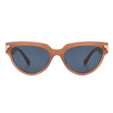 HS2048 - Women Retro Fashion Round Cat Eye Sunglasses