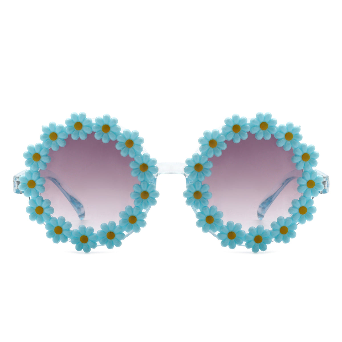 HK1027 - Girls Cute Daisy Flower Design Kids Children Wholesale Sunglasses