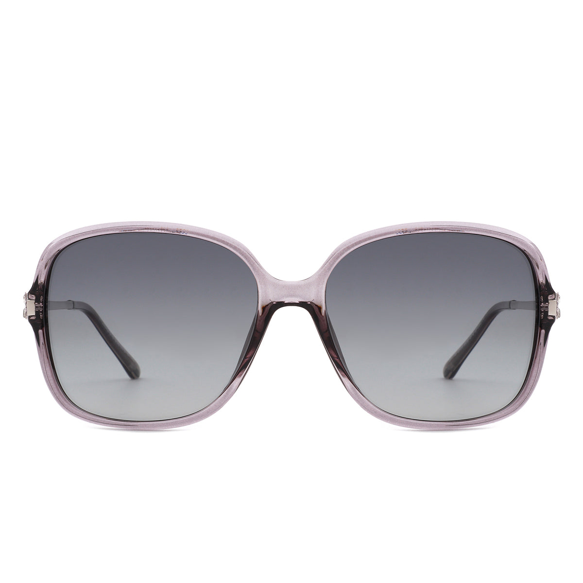 PT28042 - Women Classic Fashion Square Oversize Polarized Chic Sunglasses