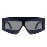 HS2131 - Rectangle Chunky Oversize Square Tinted Flat Top Wholesale Sunglasses