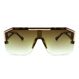 HS3007 - Square Retro Vintage Bold Aviator Fashion Wholesale Sunglasses