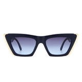 HS2107 - Women Square Retro Vintage Cat Eye Fashion Sunglasses