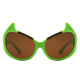 S1216 - Round Oversize Fashion Cat Eye Wholesale Sunglasses