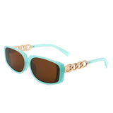 HS1137 - Women Square Chic Fashion Rectangle Sunglasses