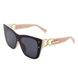 HS2104 - Women Retro Square Tinted Cat Eye Fashion Sunglasses