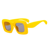 HK1032 - Flat Top Junior Colorful Square Kids Wholesale Sunglasses