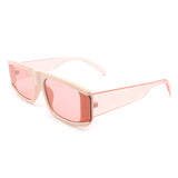 HS1040 - Rectangle Vintage 90's Retro Square Fashion Sunglasses