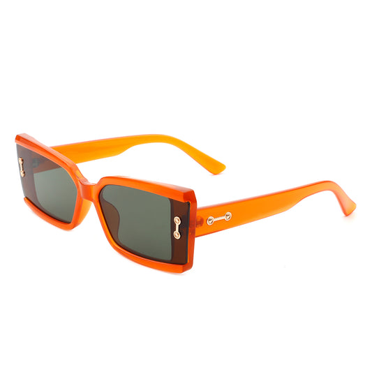 HS2091 - Rectangle Tinted Modern Fashion Square Wholesale Sunglasses