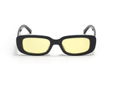 S1158 - Rectangle Narrow Fashion Vintage Slim Retro Sunglasses