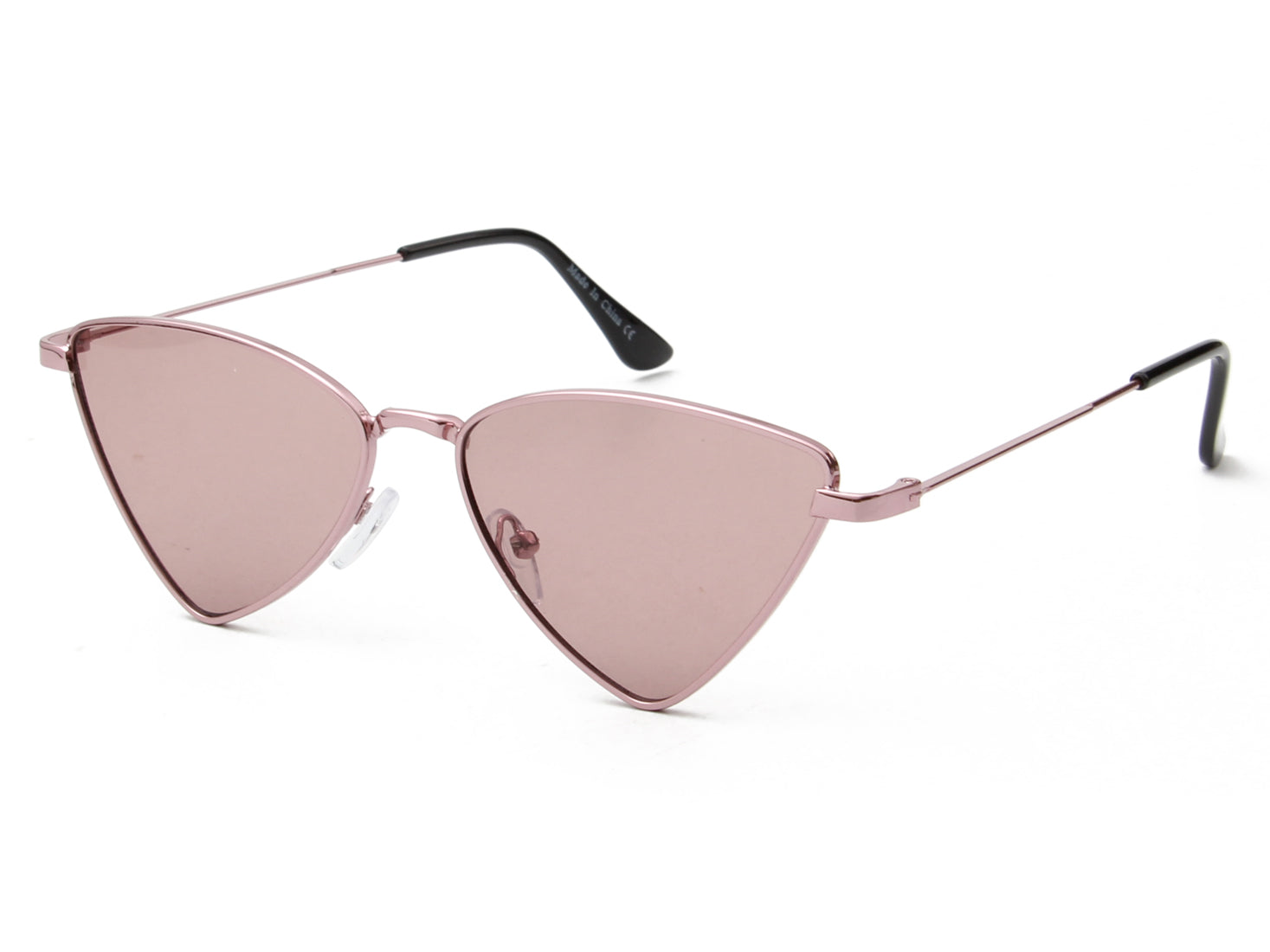 J1001 - Women Triangle Metal Cat Eye Fashion Sunglasses - Iris Fashion Inc. | Wholesale Sunglasses and Glasses