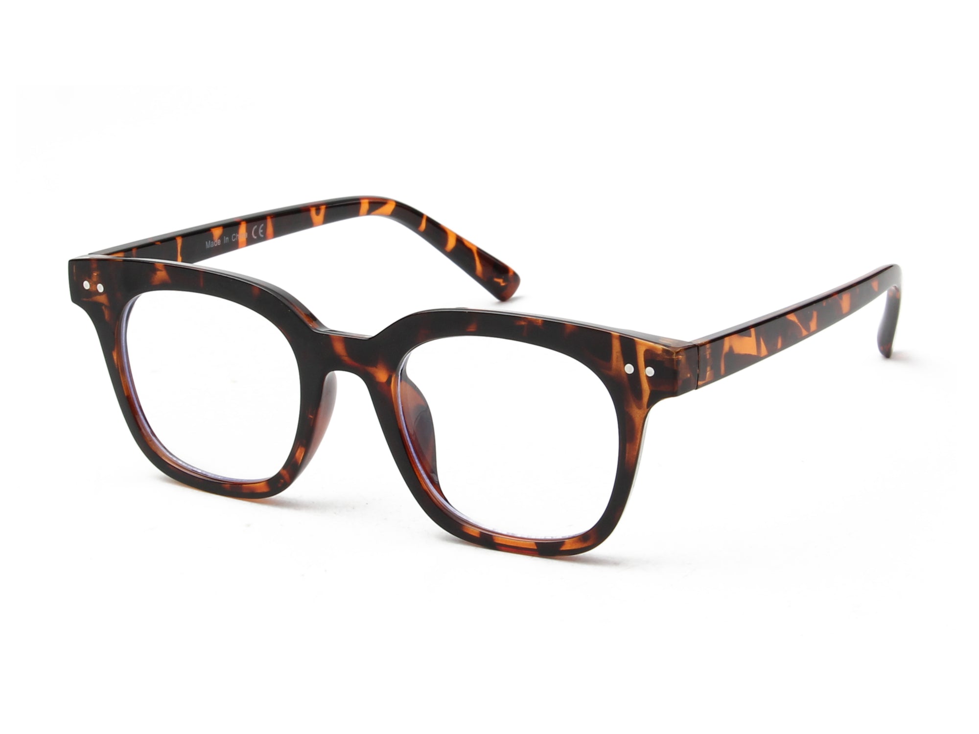 B1003 - Classic Horn Rimmed Fashion Blue Light Blocker Glasses - Iris Fashion Inc. | Wholesale Sunglasses and Glasses